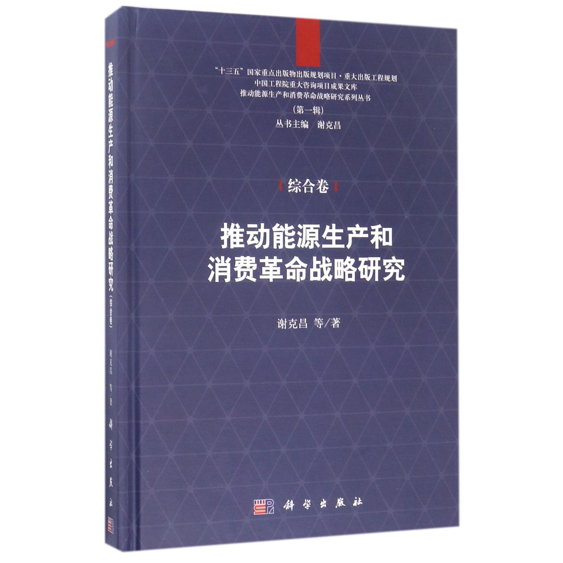 推动能源生产和消费革命战略研究(精)/推动能源生产和消费革命战略研究系列丛书