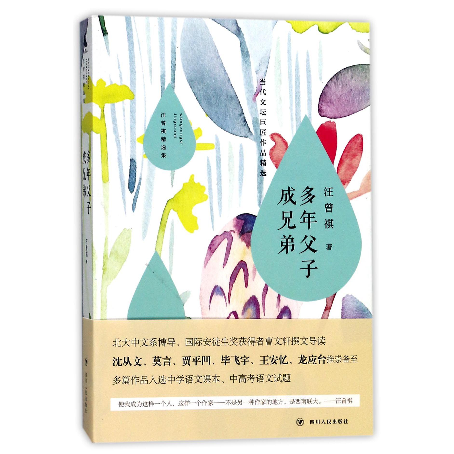 多年父子成兄弟(汪曾祺精选集)/当代文坛巨匠作品精选