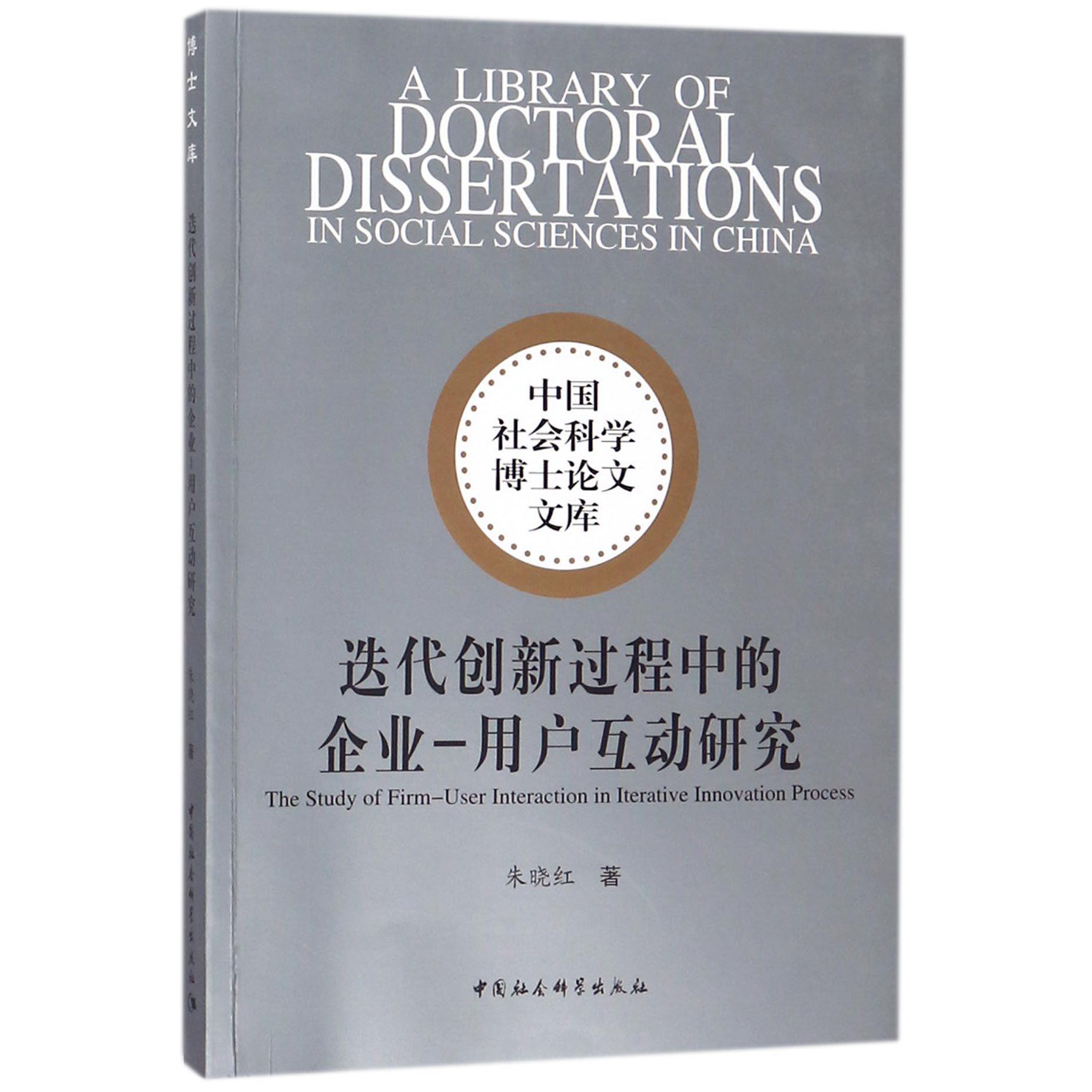 迭代创新过程中的企业-用户互动研究/中国社会科学博士论文文库