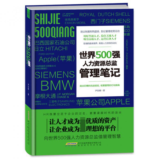 世界500强人力资源总监管理笔记(精)