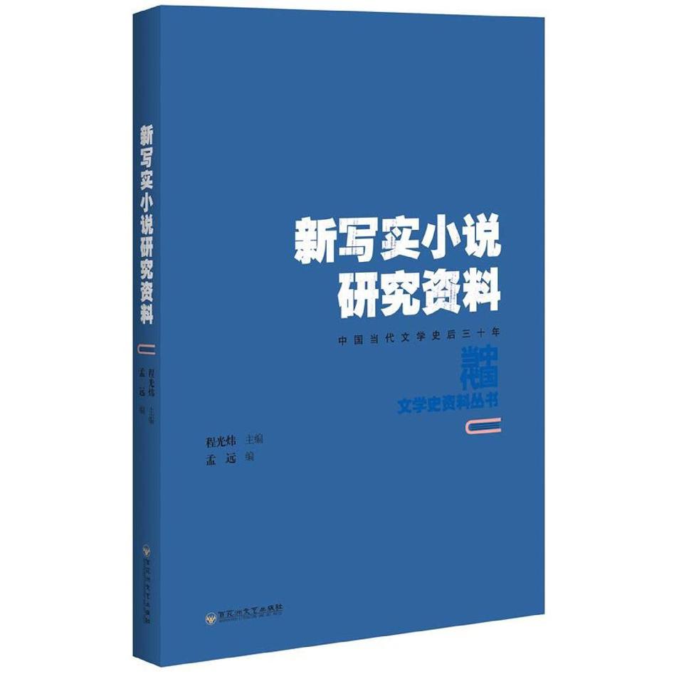 新写实小说研究资料(中国当代文学史后三十年)/中国当代文学史资料丛书