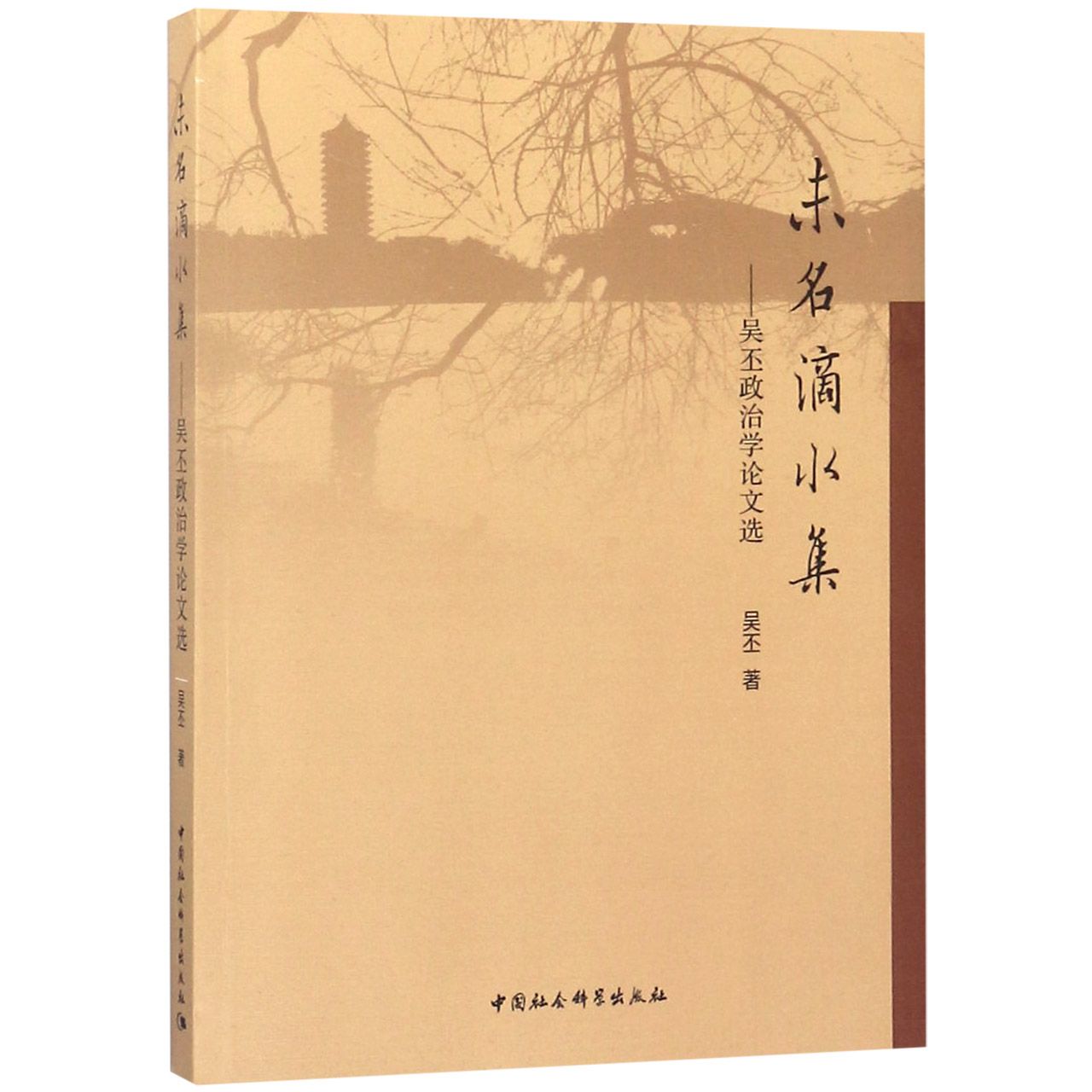 未名滴水集--吴丕政治学论文选
