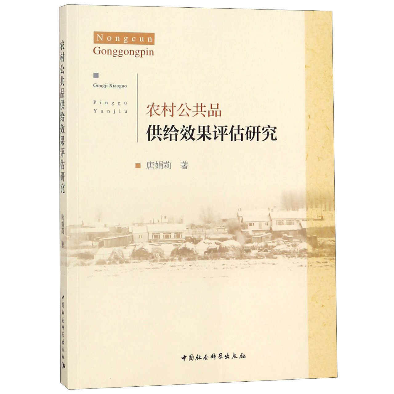 农村公共品供给效果评估研究