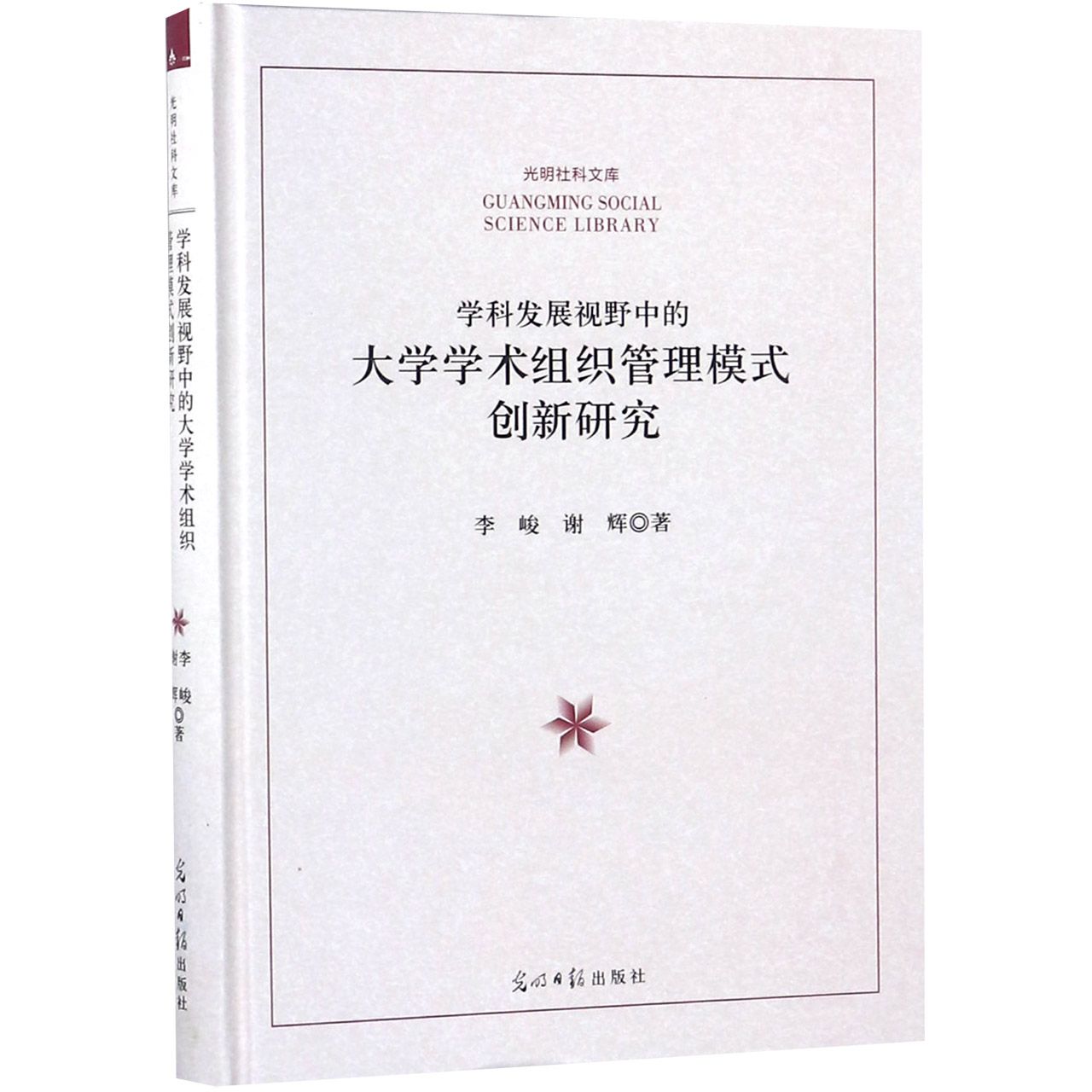 学科发展视野中的大学学术组织管理模式创新研究(精)/光明社科文库