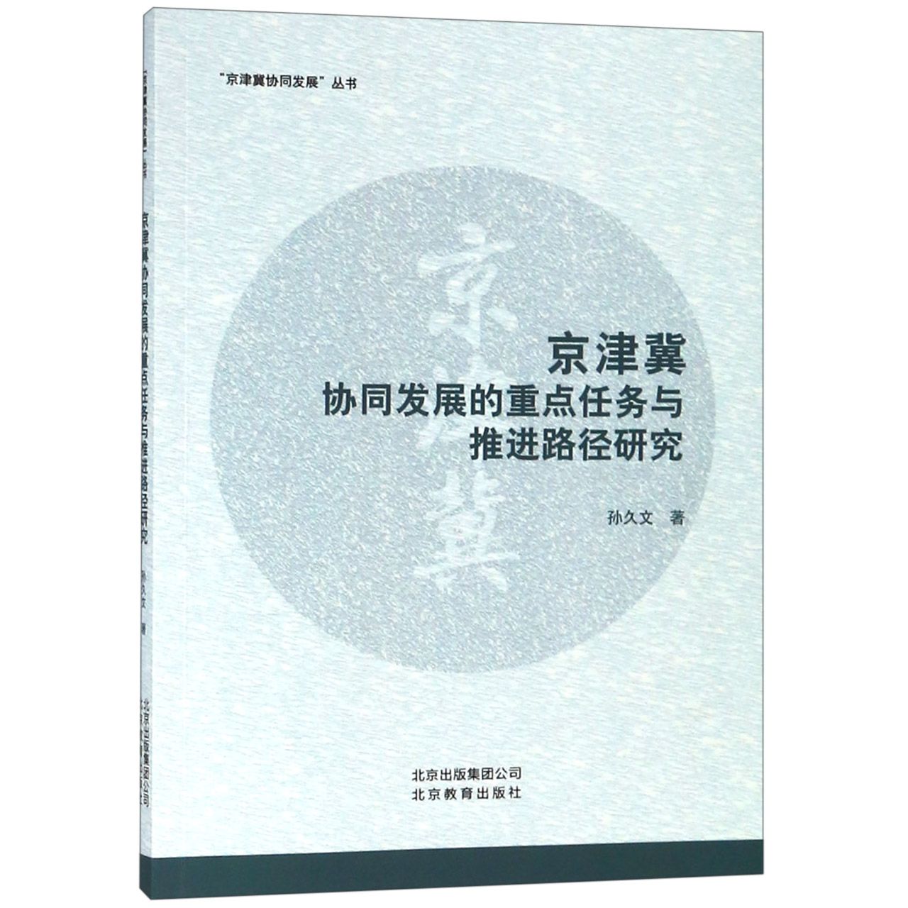 京津冀协同发展的重点任务与推进路径研究/京津冀协同发展丛书