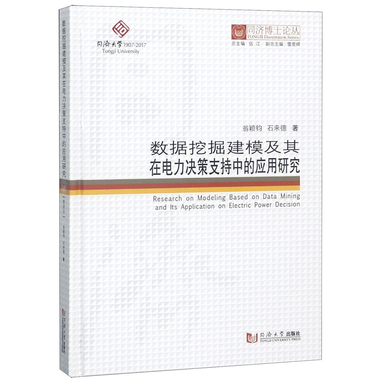 数据挖掘建模及其在电力决策支持中的应用研究(精)/同济博士论丛