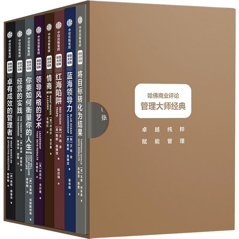 哈佛商业评论管理大师经典(共8册)(精)