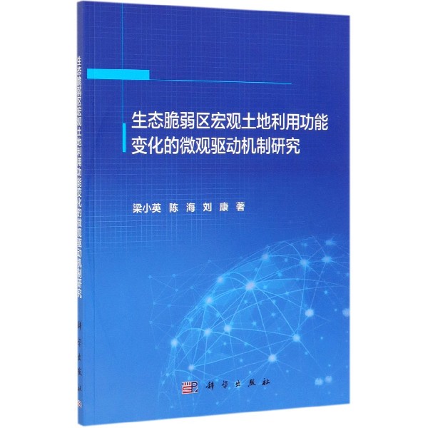 生态脆弱区宏观土地利用功能变化的微观驱动机制研究