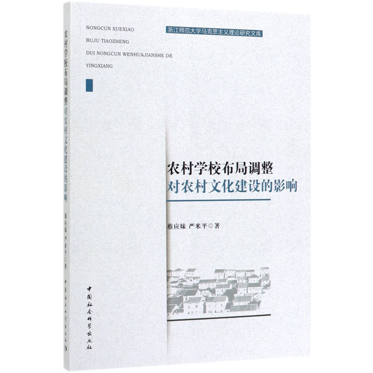 农村学校布局调整对农村文化建设的影响/浙江师范大学马克思主义理论研究文库