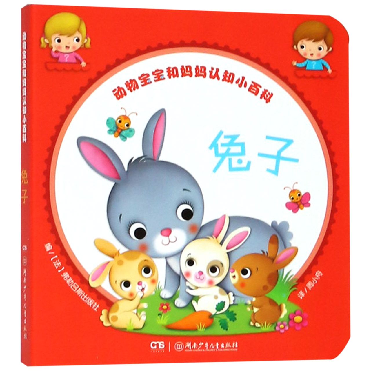 兔子/动物宝宝和妈妈认知小百科