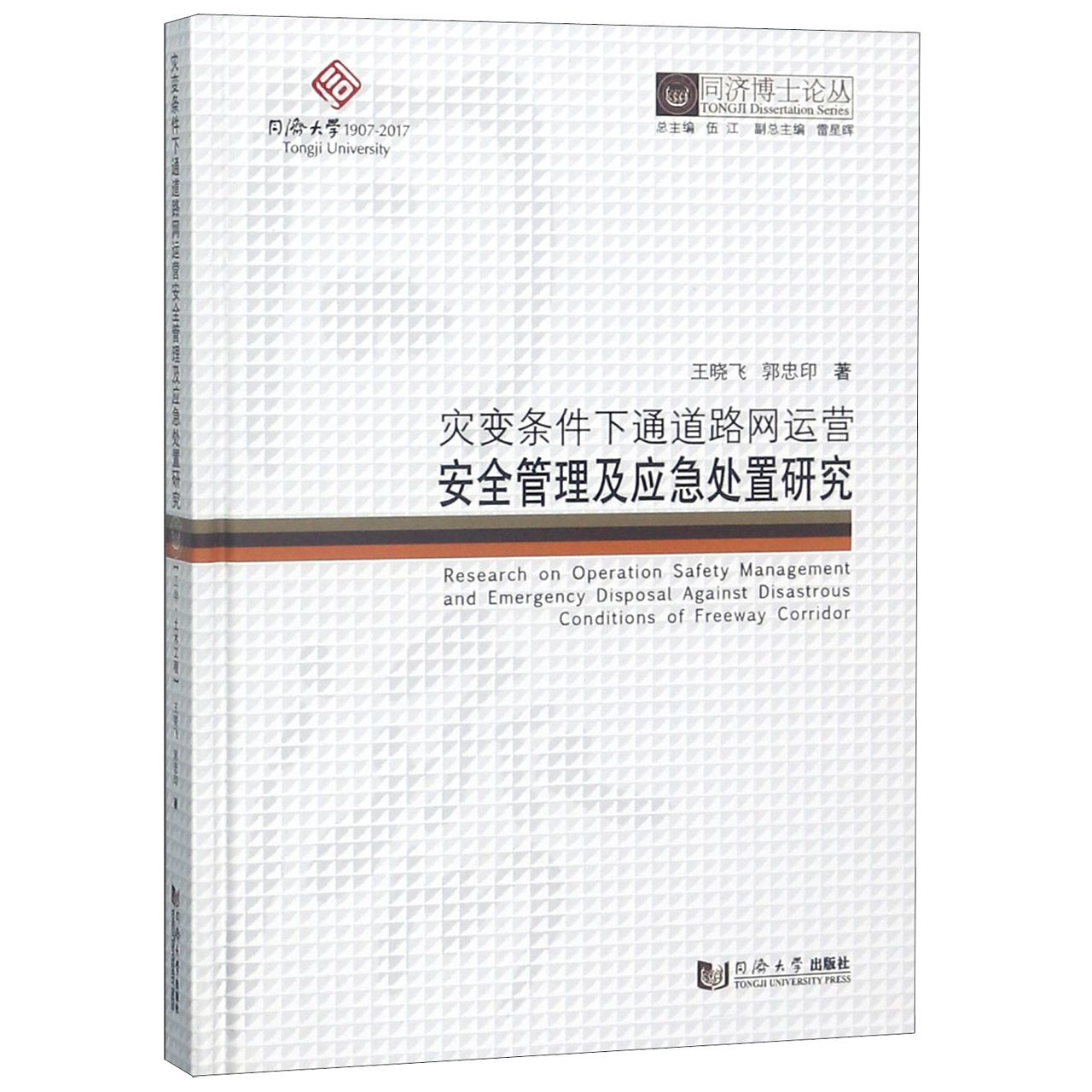 灾变条件下通道路网运营安全管理及应急处置研究(精)/同济博士论丛