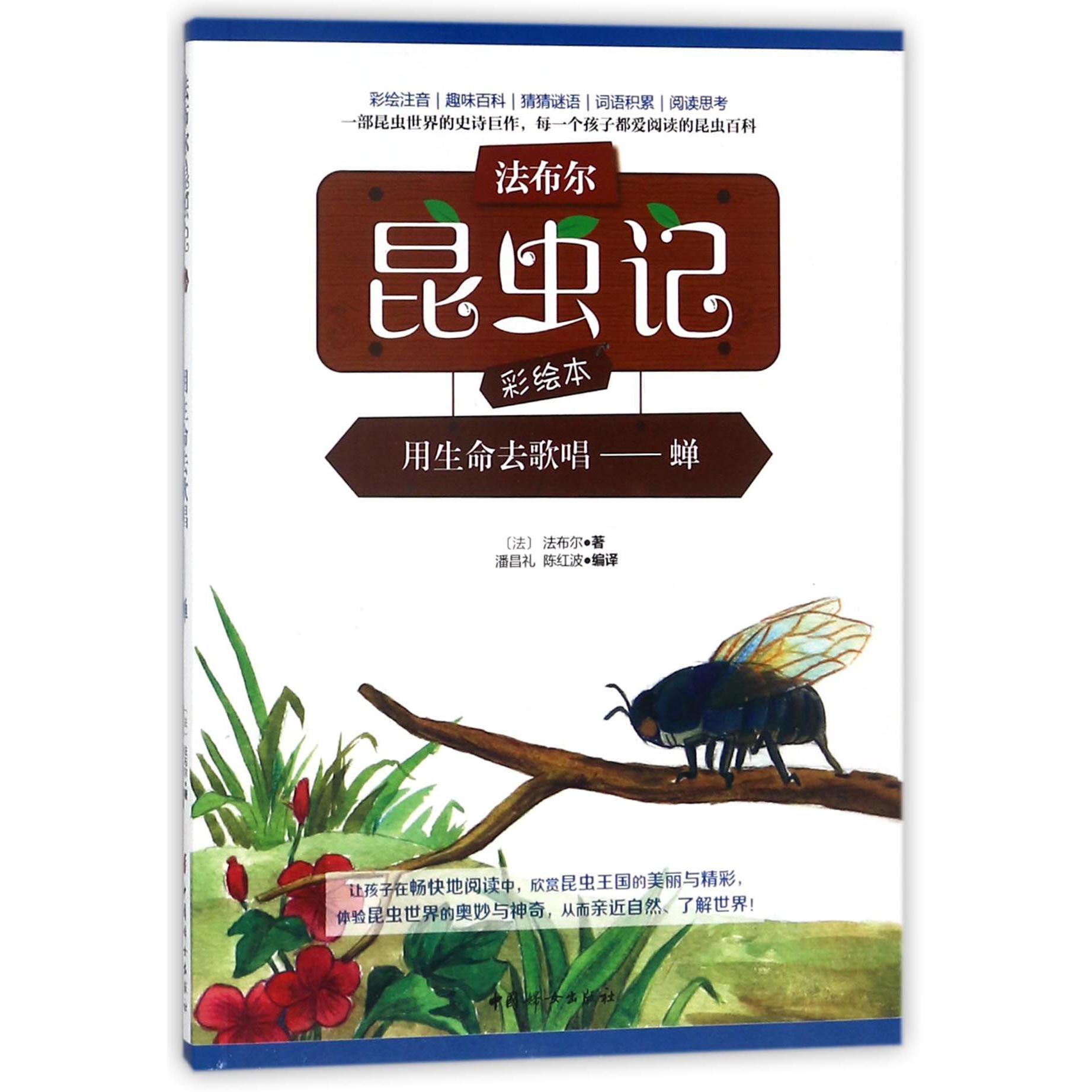 用生命去歌唱--蝉(彩绘注音)/法布尔昆虫记彩绘本