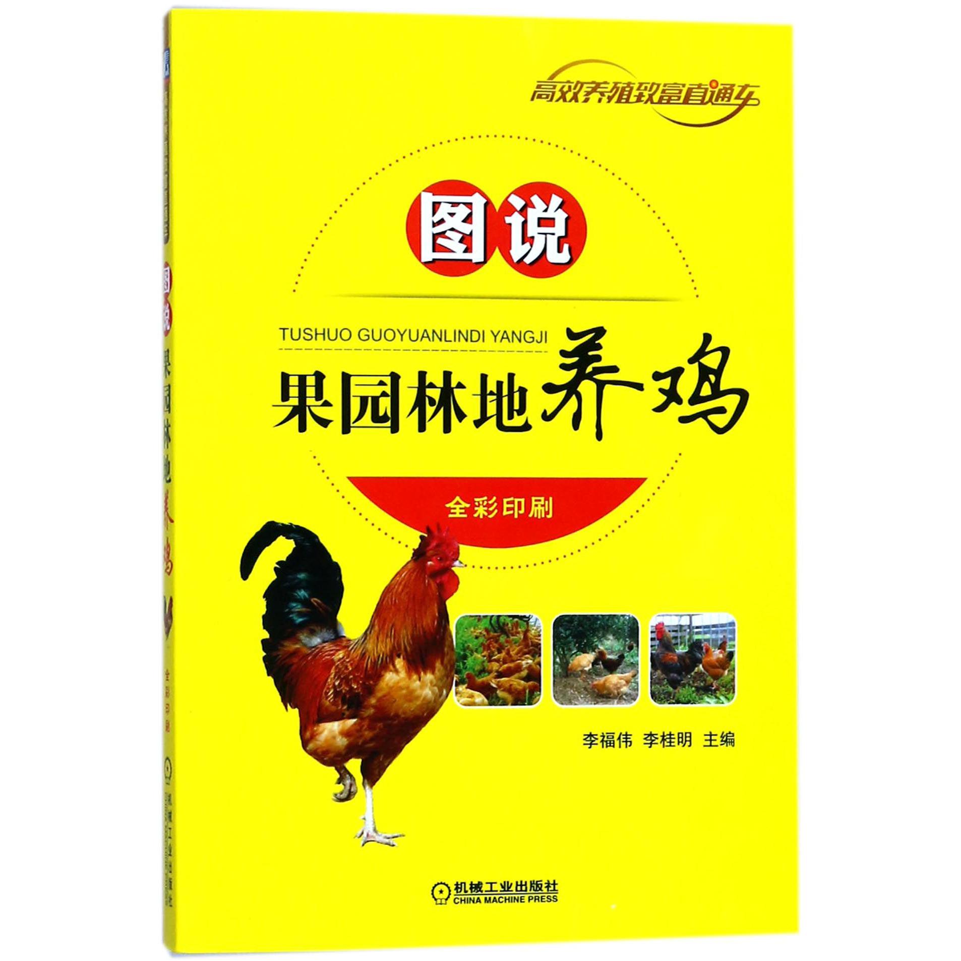 图说果园林地养鸡(全彩印刷)/高效养殖致富直通车