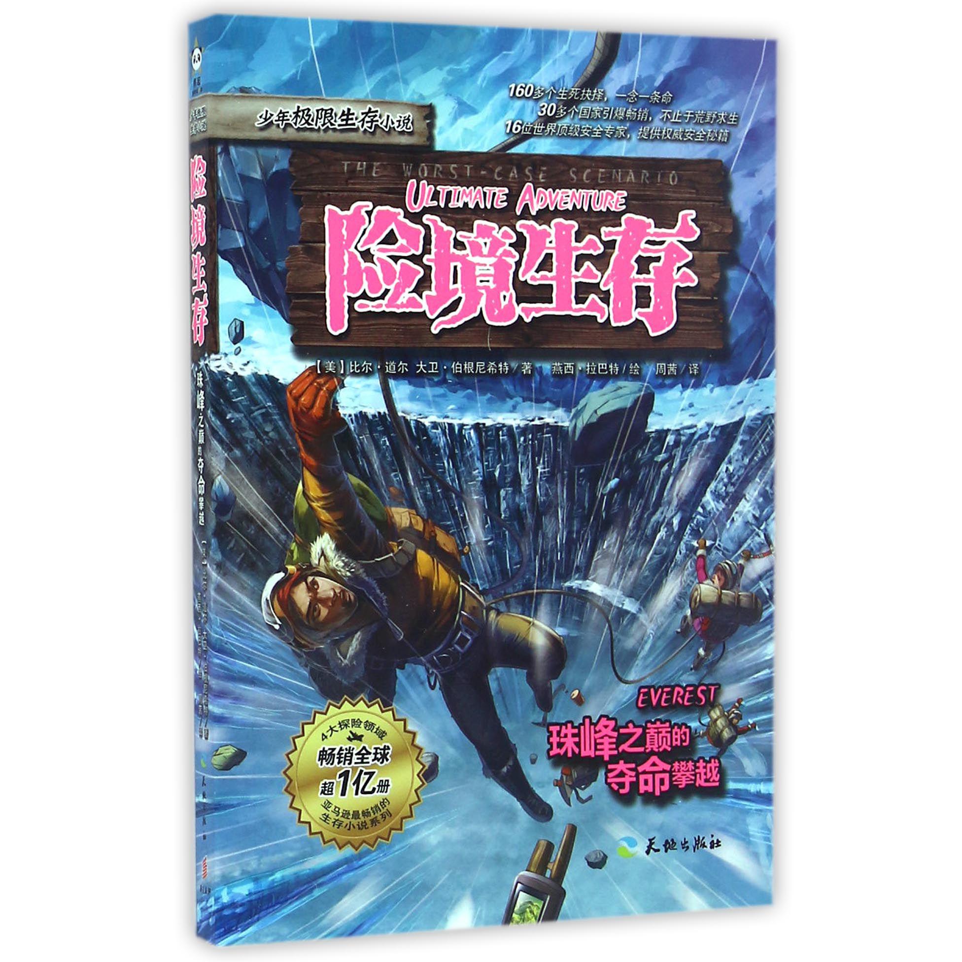 险境生存(珠峰之巅的夺命攀越)/少年极限生存小说
