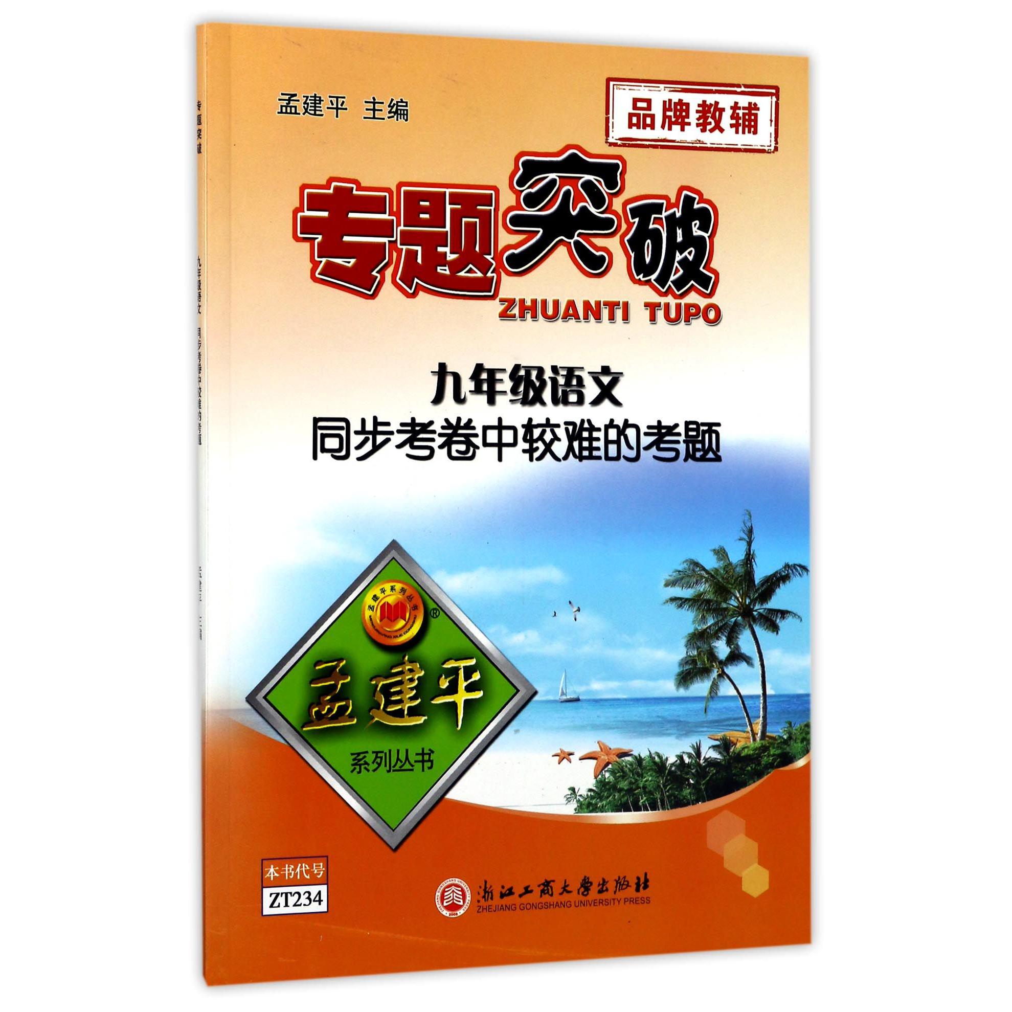 九年级语文同步考卷中较难的考题/专题突破