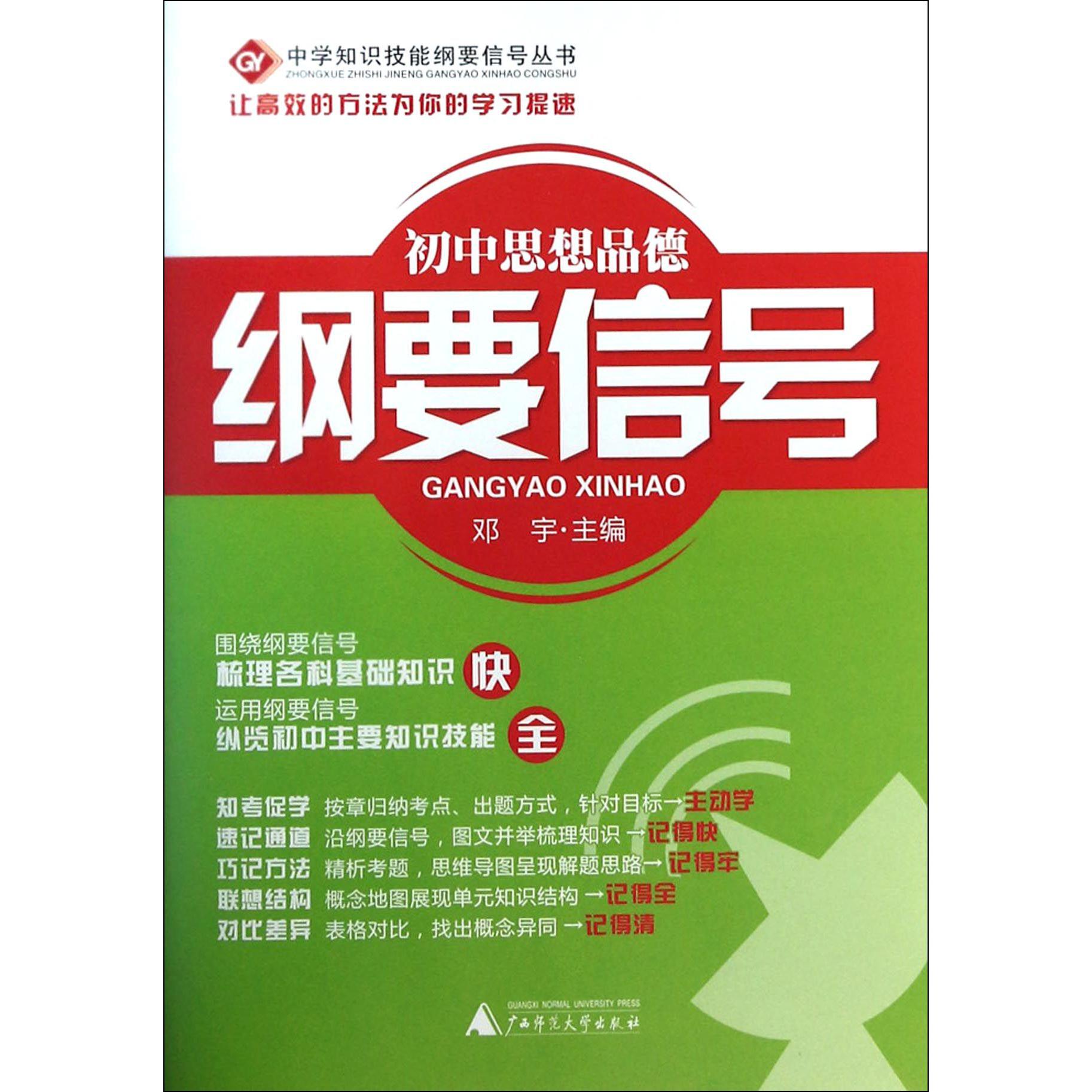 初中思想品德纲要信号/中学知识技能纲要信号丛书