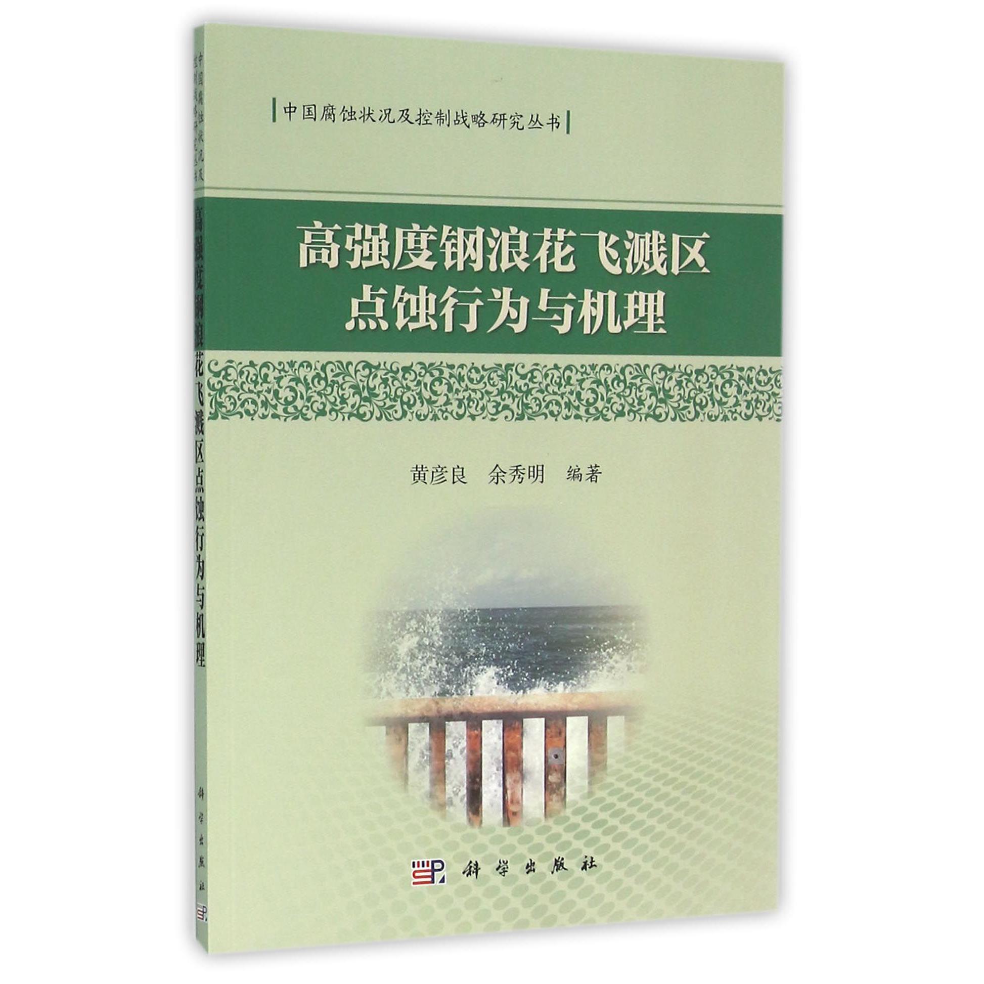 高强度钢浪花飞溅区点蚀行为与机理/中国腐蚀状况及控制战略研究丛书