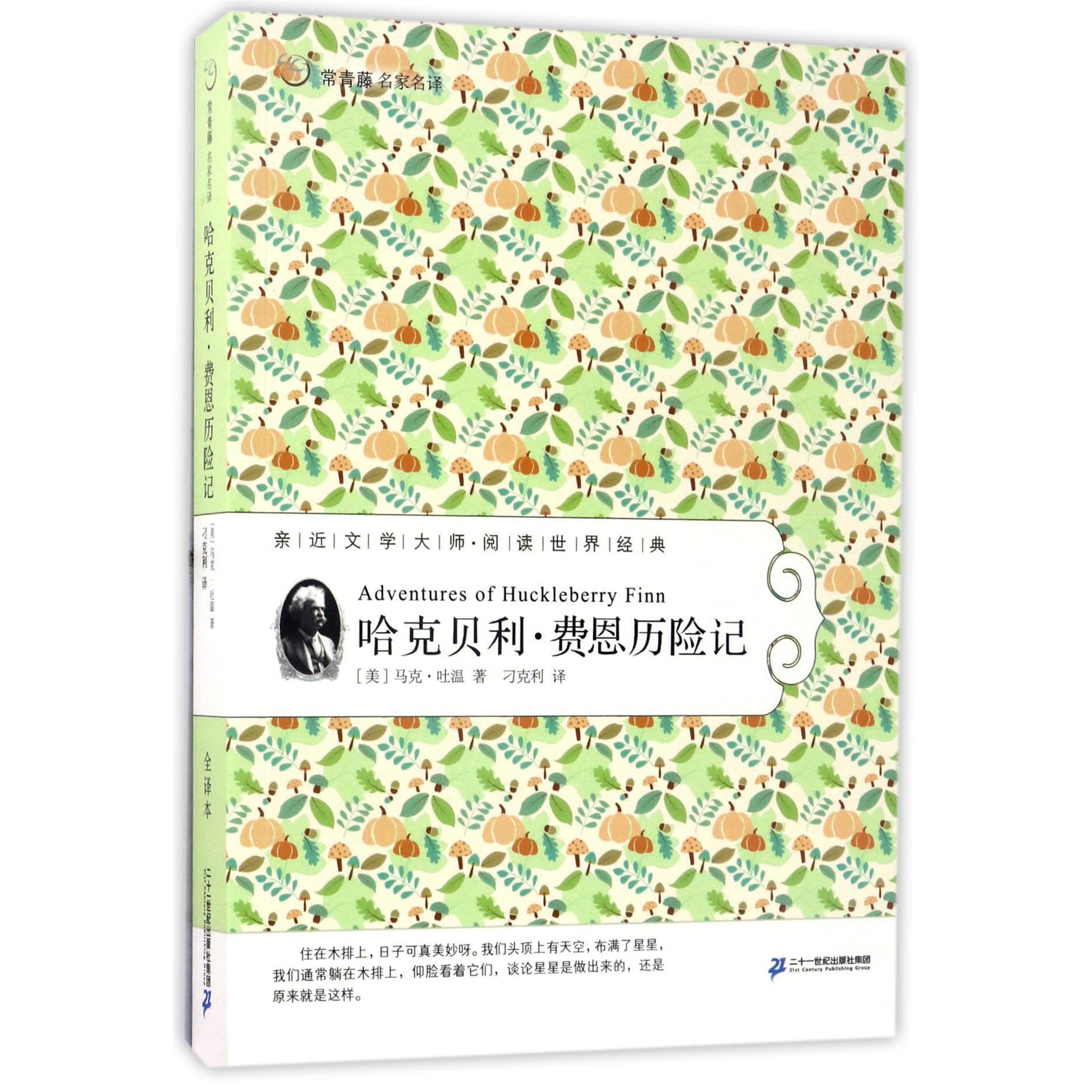 哈克贝利·费恩历险记/亲近文学大师阅读世界经典