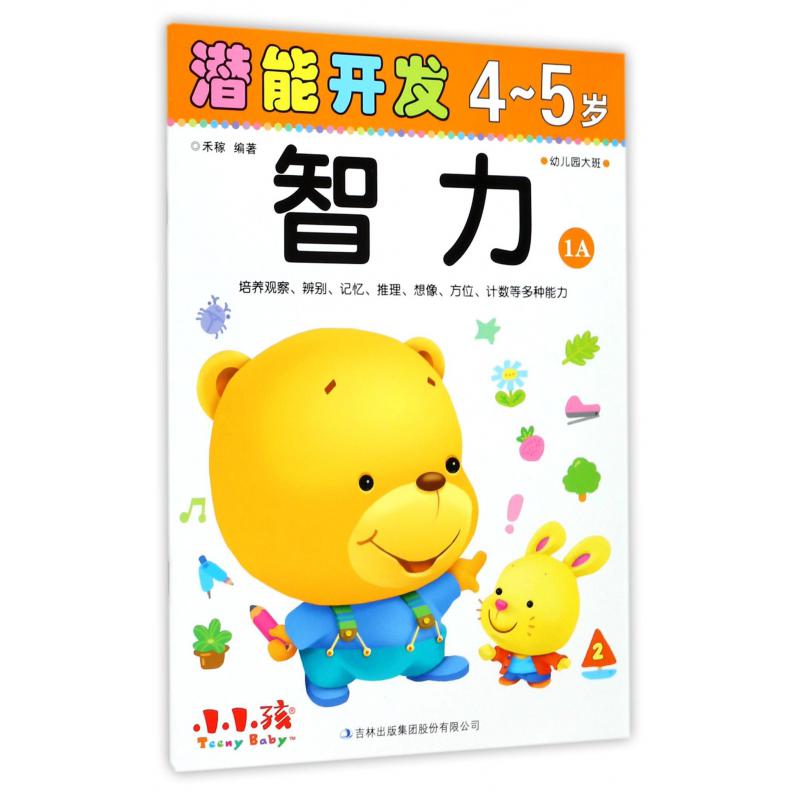 智力(4-5岁幼儿园大班1A)/潜能开发