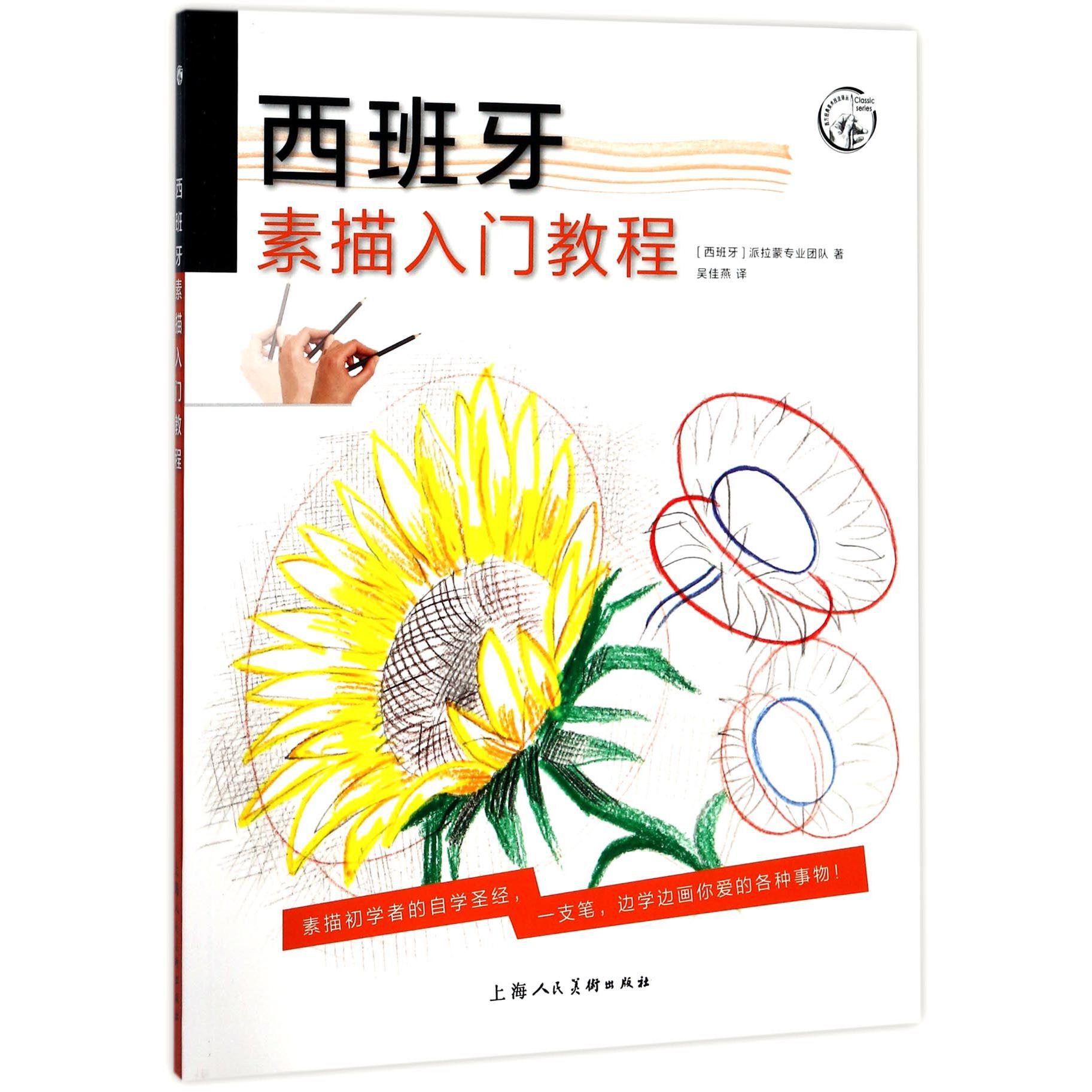 西班牙素描入门教程/西方经典美术技法译丛