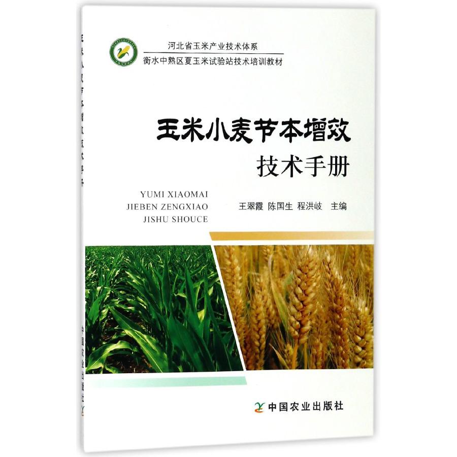 玉米小麦节本增效技术手册(衡水中熟区夏玉米试验站技术培训教材)/河北省玉米产业技术 