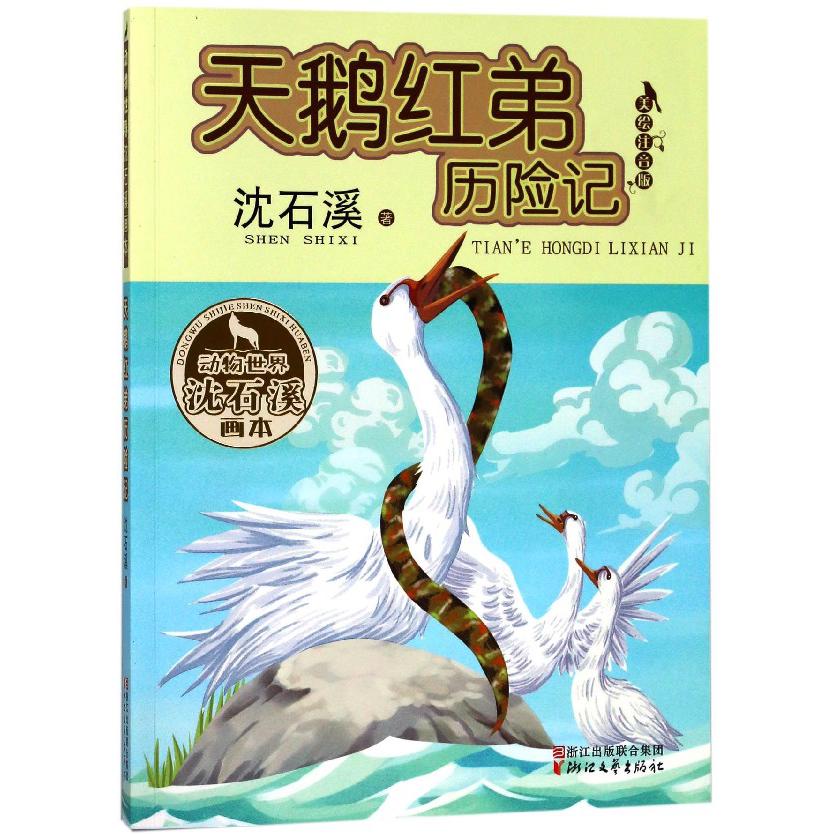 天鹅红弟历险记(美绘注音版)/动物世界沈石溪画本