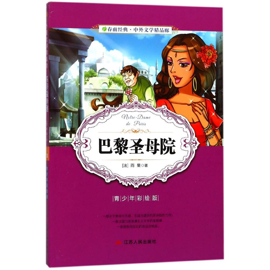 巴黎圣母院(青少年彩绘版)/春雨经典中外文学精品廊