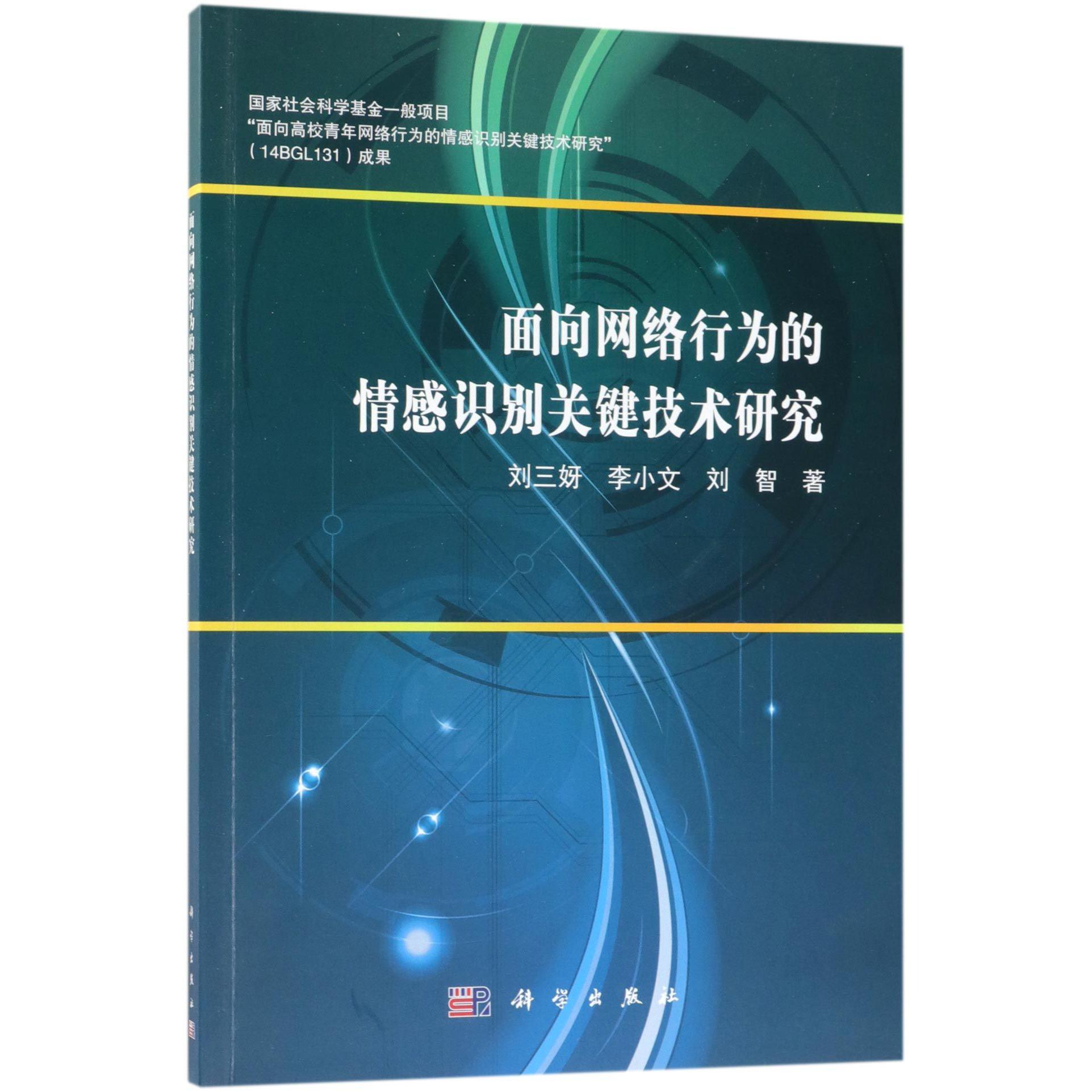 面向网络行为的情感识别关键技术研究