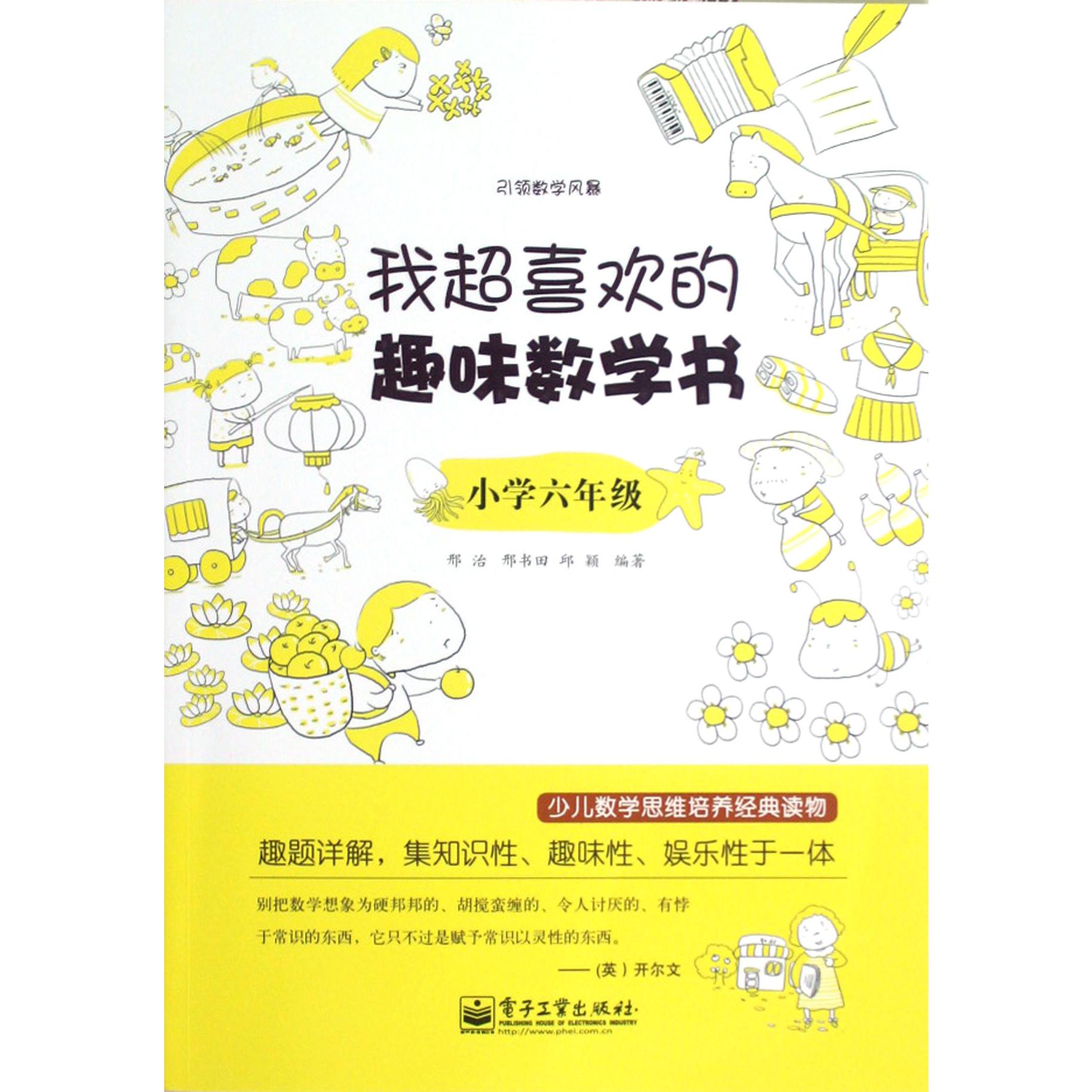 我超喜欢的趣味数学书(小学6年级)