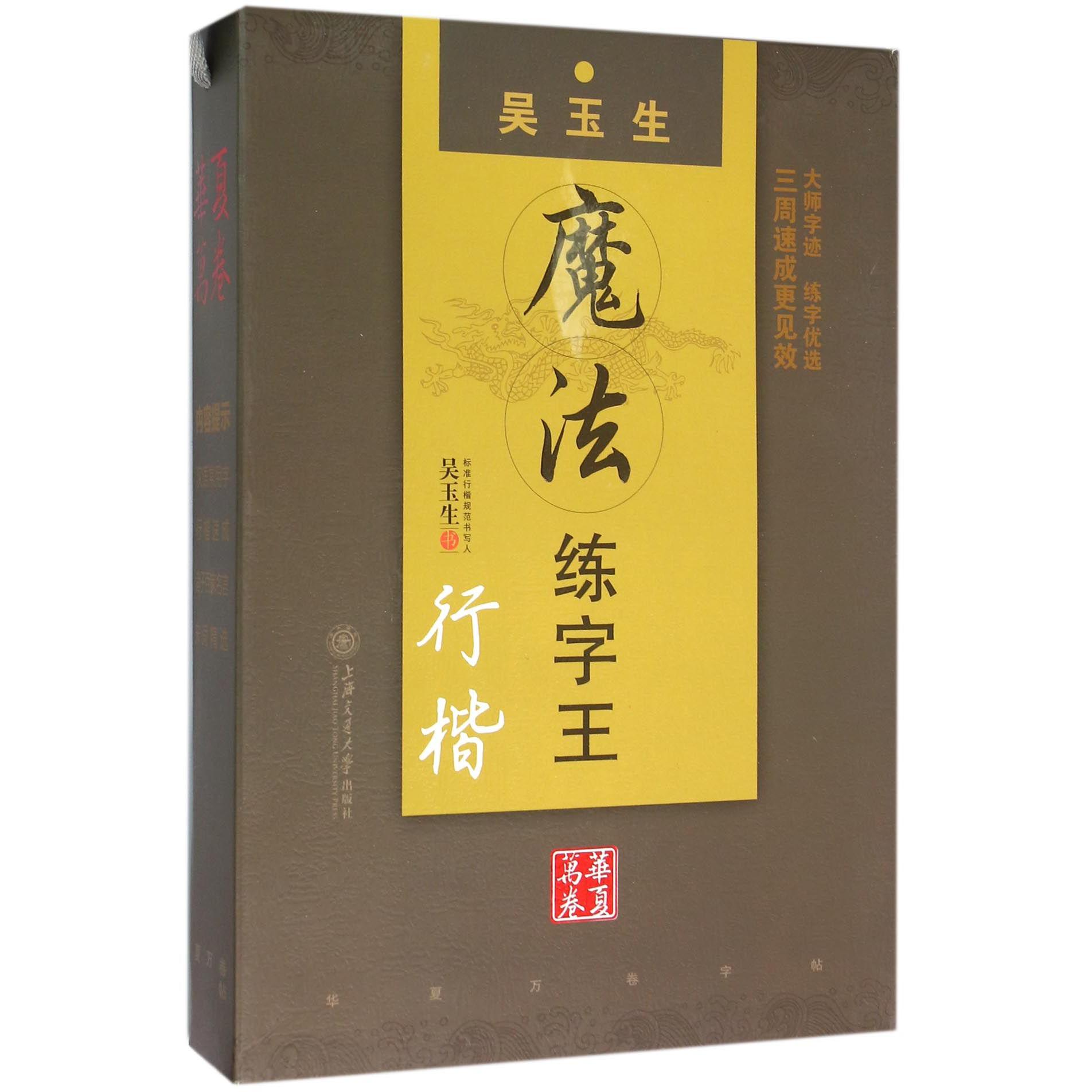 吴玉生魔法练字王(行楷共4册)
