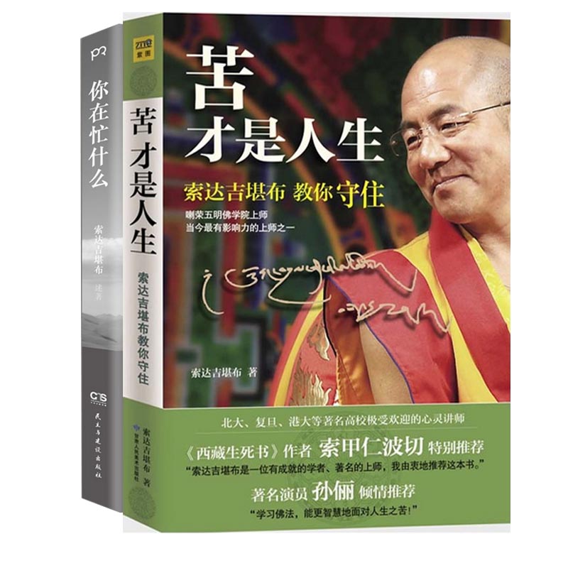 苦才是人生+你在忙什么（共2册）