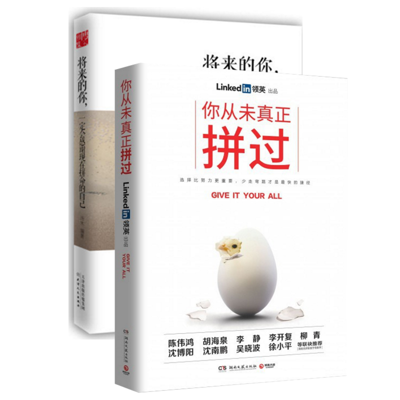 你从未真正拼过+将来的你一定会感谢现在拼命的自己（共2册）