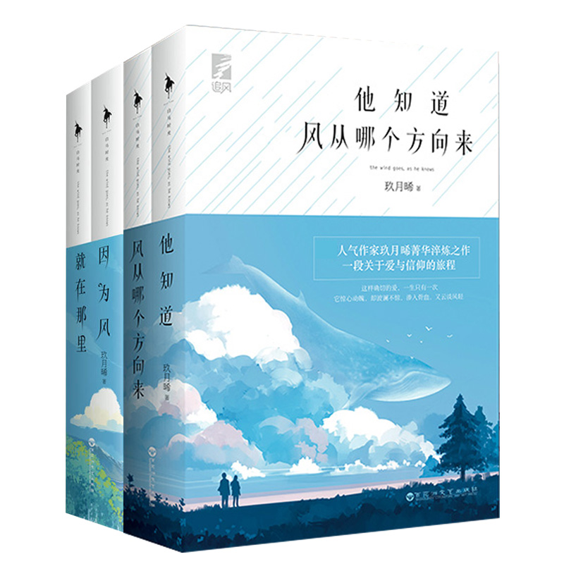 因为风就在那里(上下)&他知道风从哪个方向来(上下) 共4册