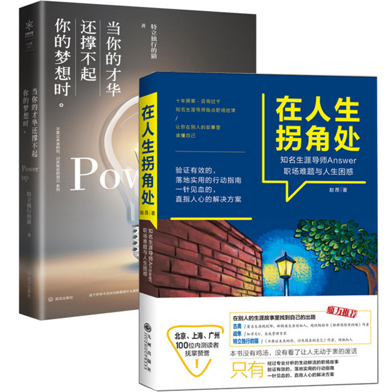在人生拐角处+当你的才华还撑不起你的梦想时（共2册）