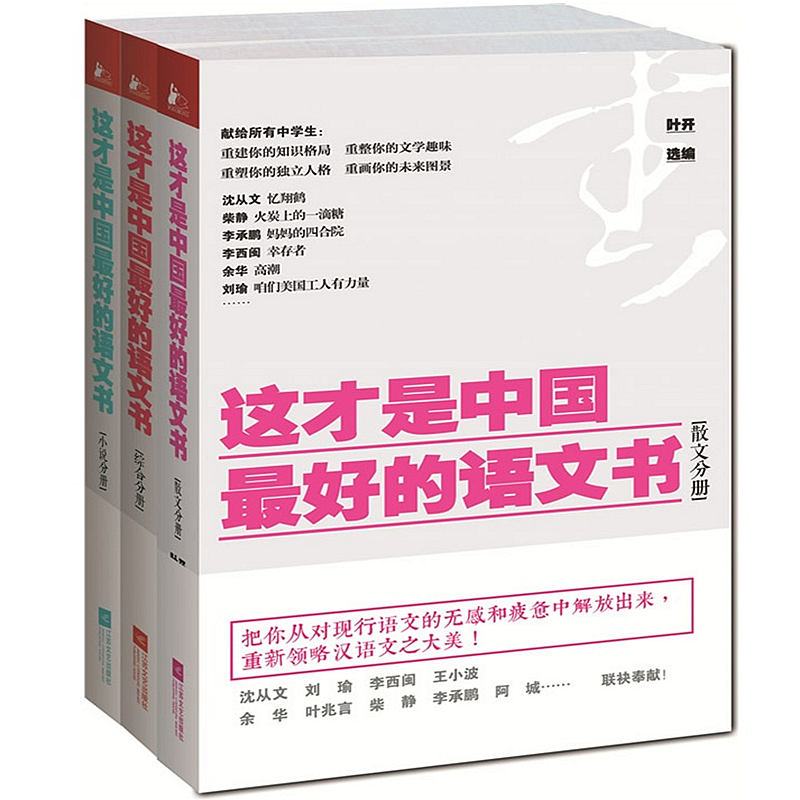 这才是中国最好的语文书系列 共3册