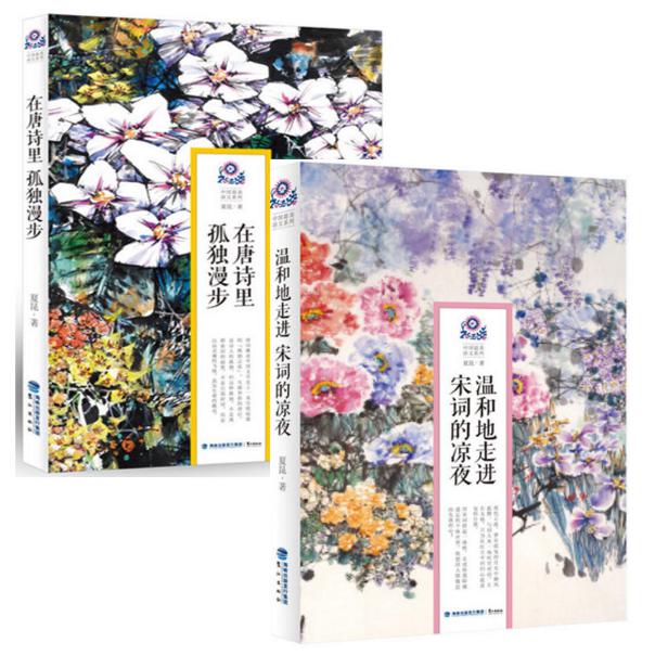 在唐诗里孤独漫步+温和地走进宋词的凉夜（共2册）