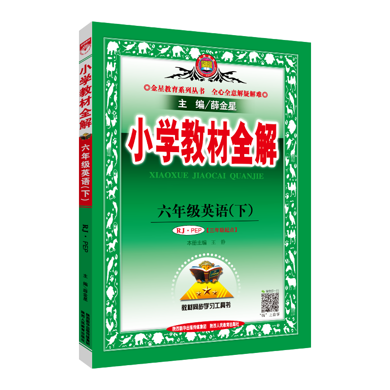 19N小学教材全解-六年级英语下(RJ版)(PEP)19x