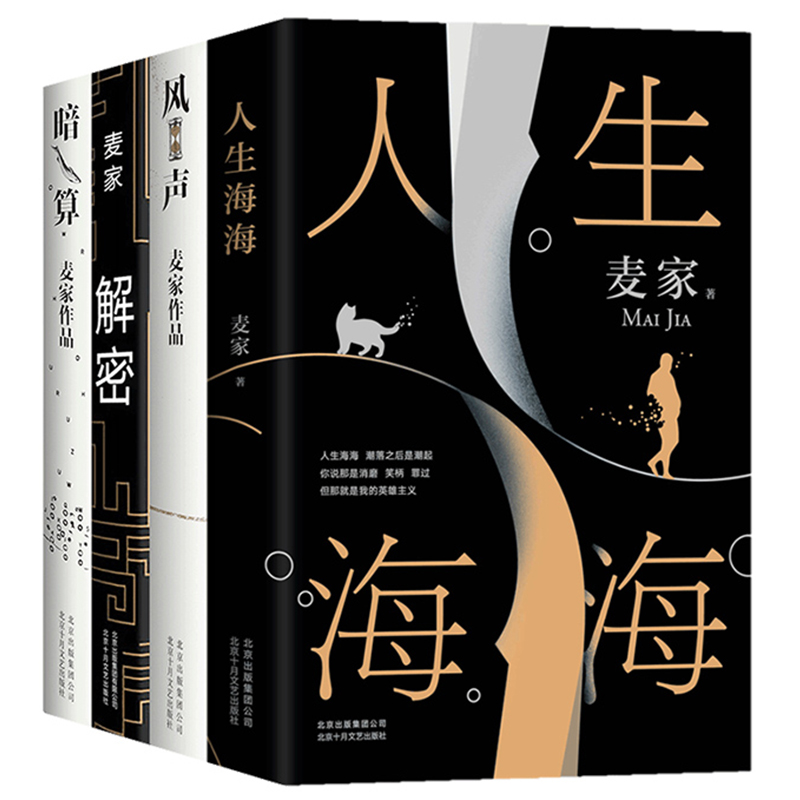 麦家作品系列 共4册