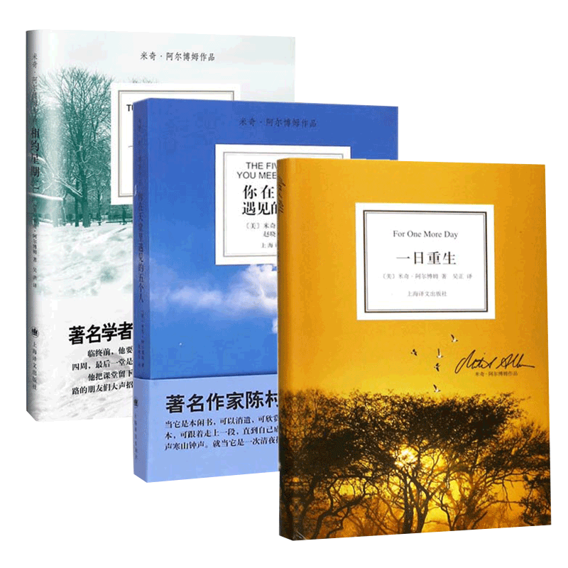 米奇·阿尔博姆作品全3册