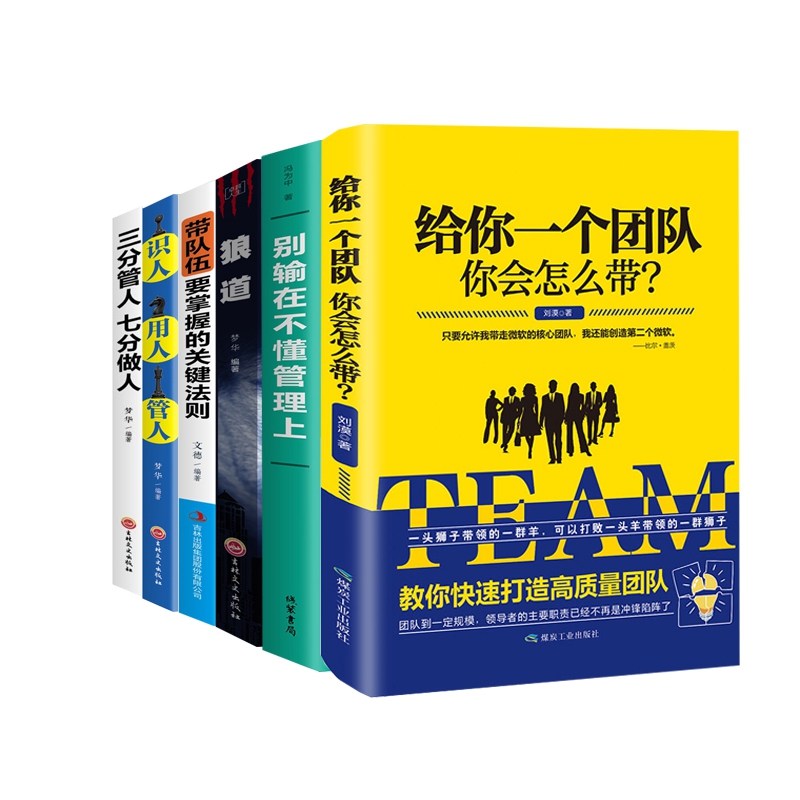 团队管理个人励志书系 共6册