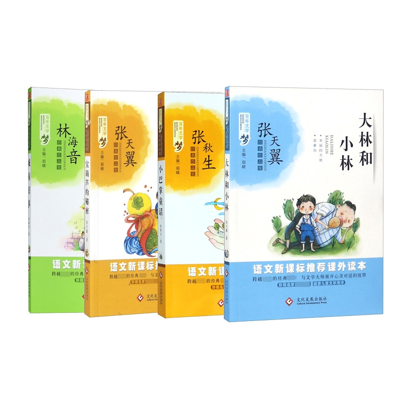 大林和小林&城南旧事&小巴掌童话&宝葫芦的秘密 共4册