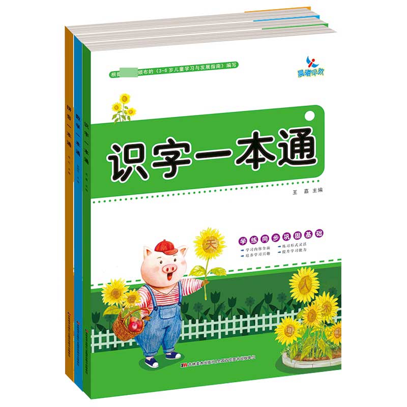 拼音、识字、数学、一本通)(套装全3册)