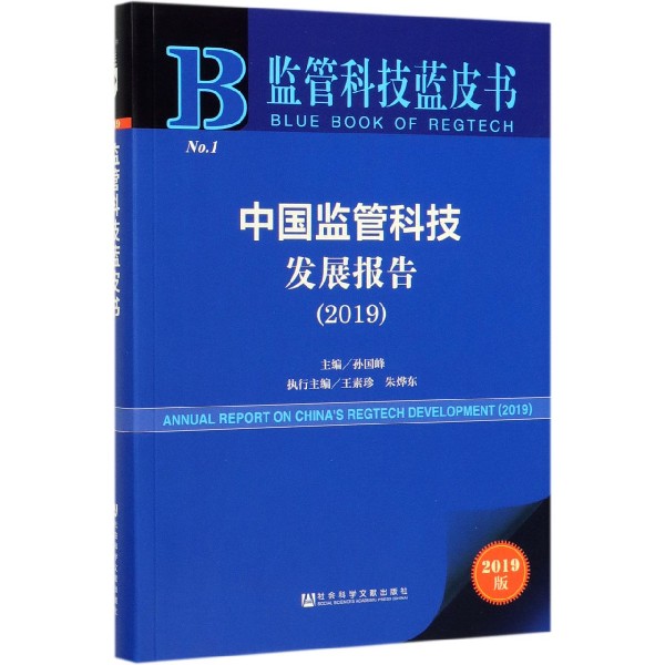中国监管科技发展报告(2019)/监管科技蓝皮书
