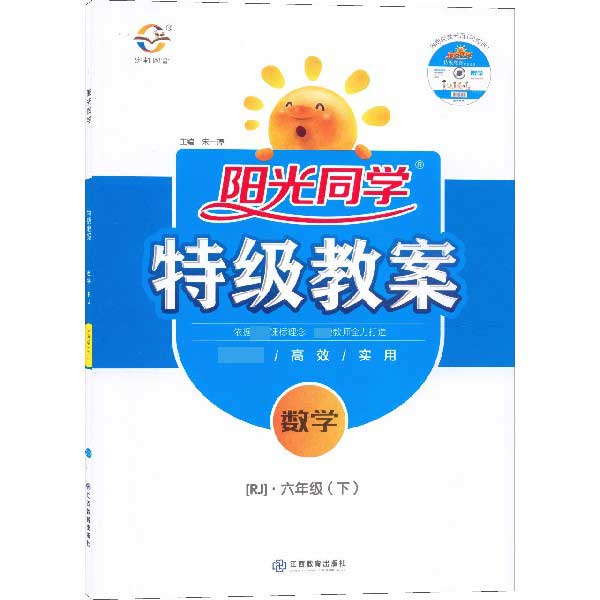数学(附光盘6下RJ)/阳光同学特级教案