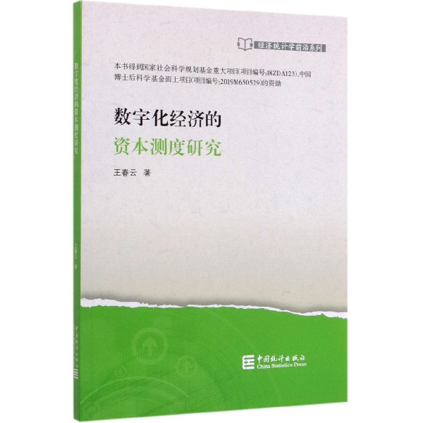 数字化经济的资本测度研究/经济统计学前沿系列
