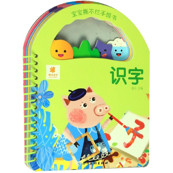 识字/宝宝撕不烂手提书