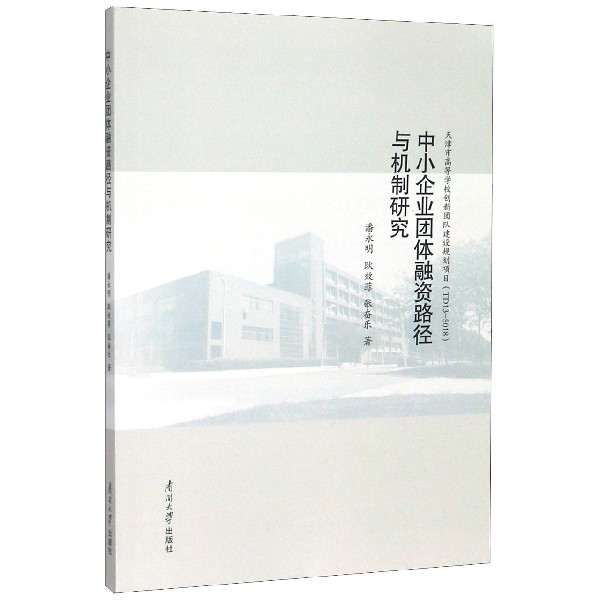 中小企业团体融资路径与机制研究