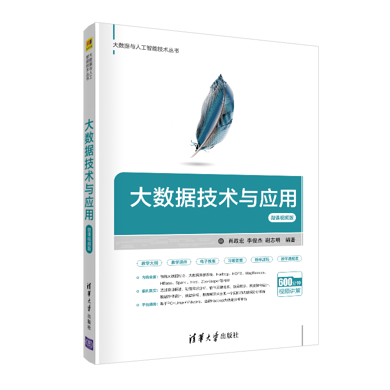 大数据技术与应用(微课视频版)/大数据与人工智能技术丛书