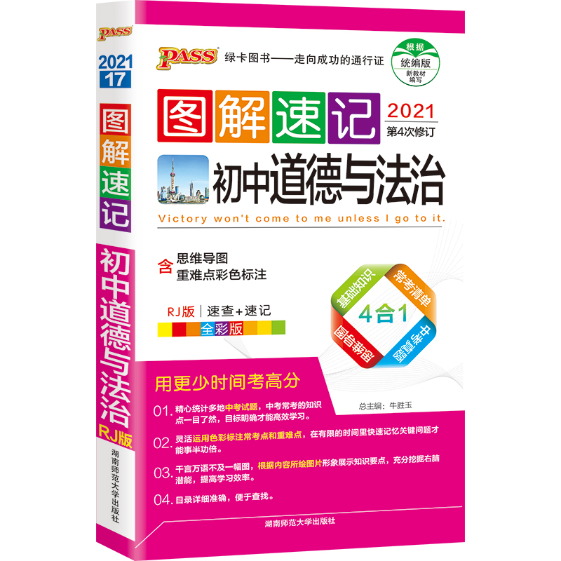 21图解速记--17.初中道德与法治（人教版）48K