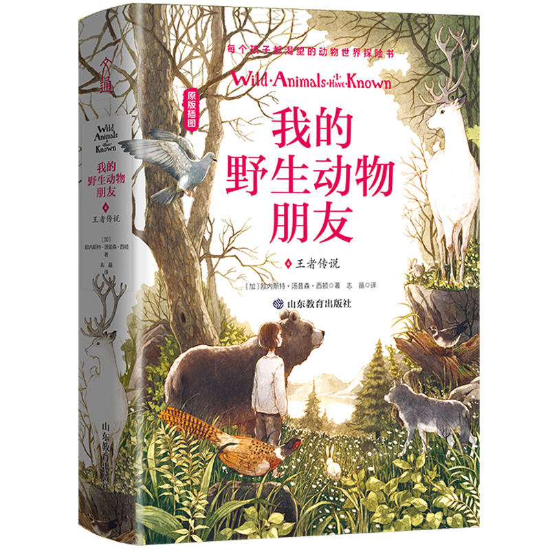 我的野生动物朋友（4王者传说原版插图）